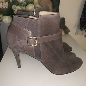 Marc Fisher open toe booties